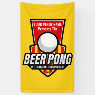 Banderoles Personnalisez Ce Logo De Bière Pong