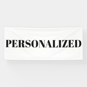 Banderoles Personnalisez le vôtre
