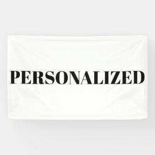 Banderoles Personnalisez le Vôtre