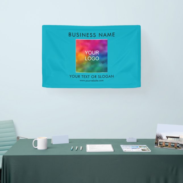 Banderoles Personnalisez votre propre logo d'entreprise Ajout (Salon professionnel)