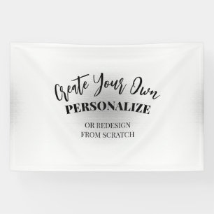 Banderoles Personnalisez-vous