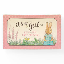 Peter Rabbit | Baby shower fille