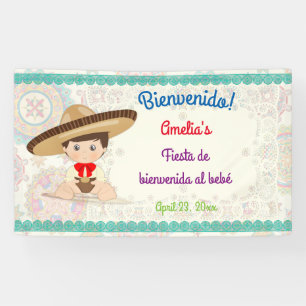 Banderoles Petit garçon sombrero mexicain espagnol Niñ0