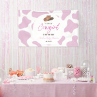 Petite fille vaches Rodéo Rodéo Baby shower occide