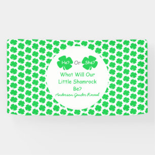 Banderoles Petite révélation Shamrock sur le genre