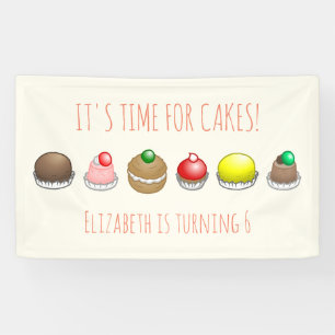 Banderoles Petits gâteaux