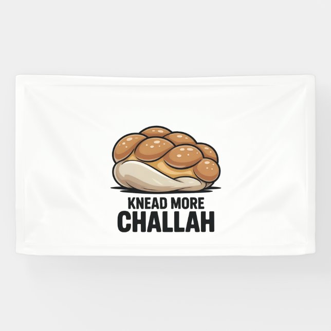 Banderoles Pétrir Plus Challah Juif Juif Baking (Horizontal)