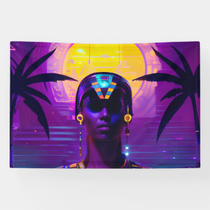 Banderoles Pharaon Synthwave