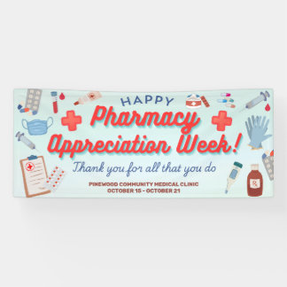 Banderoles Pharmacy Appreciation Week Banner