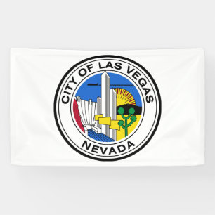Banderoles Phoque de la ville de Las Vegas (Nevada)