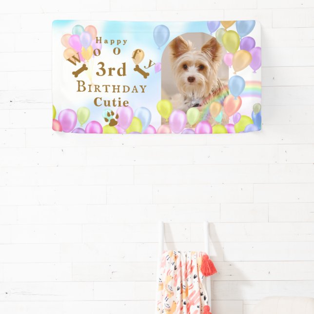 Banderoles Photo Balloon Pet Dog (Insitu)