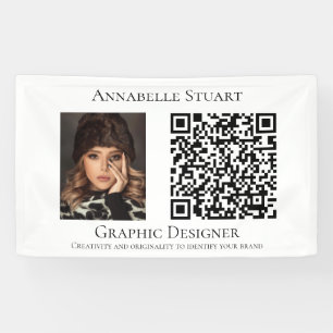 Banderoles Photo Code QR Entreprise Grand Entreprise