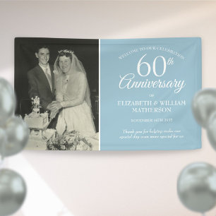 Banderoles Photo de mariage de 60e anniversaire de mariage di