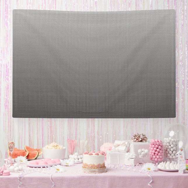 Banderoles photo en noir et blanc d'un mur_ (Fête)