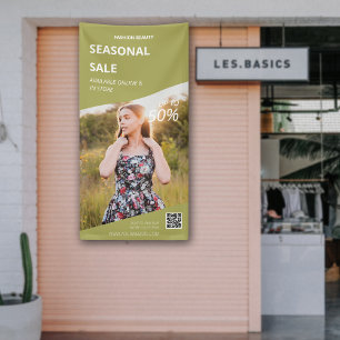 Banderoles Photo Produit Moderne En Boutique Marketing Profes