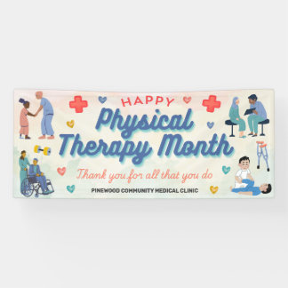 Banderoles Physical Therapy Month Banner