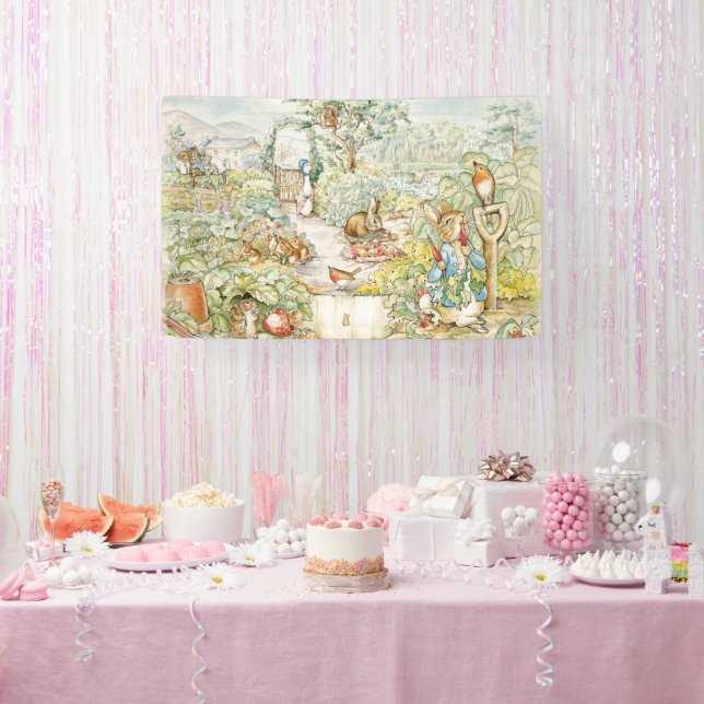 Banderoles Pierre le lapin (Fête)