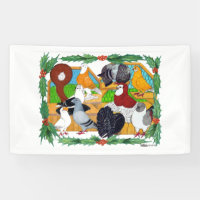 Pigeons de Christmas
