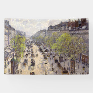 Banderoles Pissarro - Boulevard Montmartre, Printemps