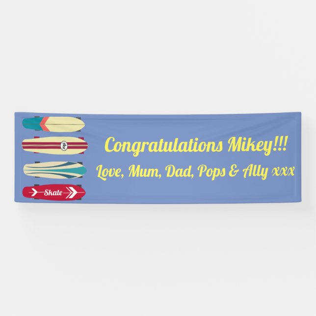 Banderoles Platines vintages (Horizontal)