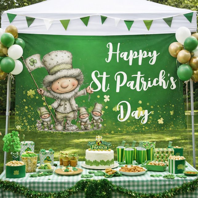 Banderoles Playful St. Patrick’s Day Celebration Design (Créateur téléchargé)