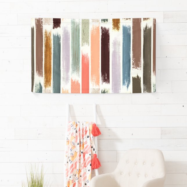 Banderoles Pluie de couleurs 2 (En situation)