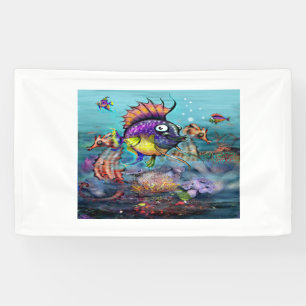 Banderoles Poissons d'arc-en-ciel