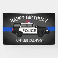 Police SUV mince Ligne bleue Anniversaire