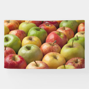 Banderoles Pommes - mûres et colorées