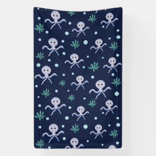 Banderoles Poulpe sous la mer motif pour enfants