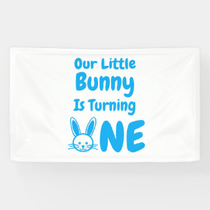Banderoles Premier anniversaire de Little Bunny