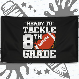 Banderoles Premier Jour de Football 8e Année de Rentrée des C