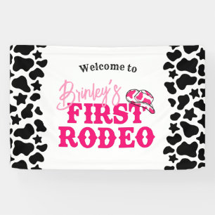 Banderoles Premier rodéo de la cowgirl Disco