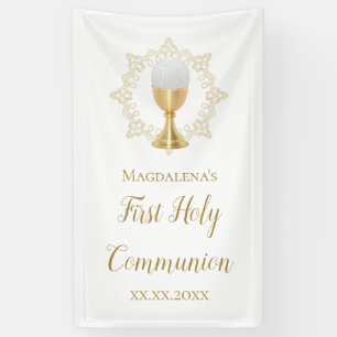 Banderoles Première communion sainte