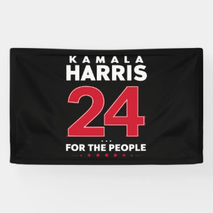 Banderoles Présidente 47 Kamala Harris 2024 Soutien Madame 