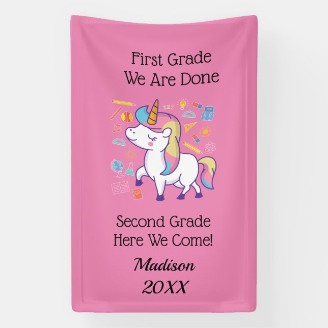 Banderoles Primaire jardin d'enfants École primaire Monter ve (Verticale)