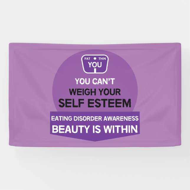 Banderoles Prise en charge des troubles alimentaires (Horizontal)