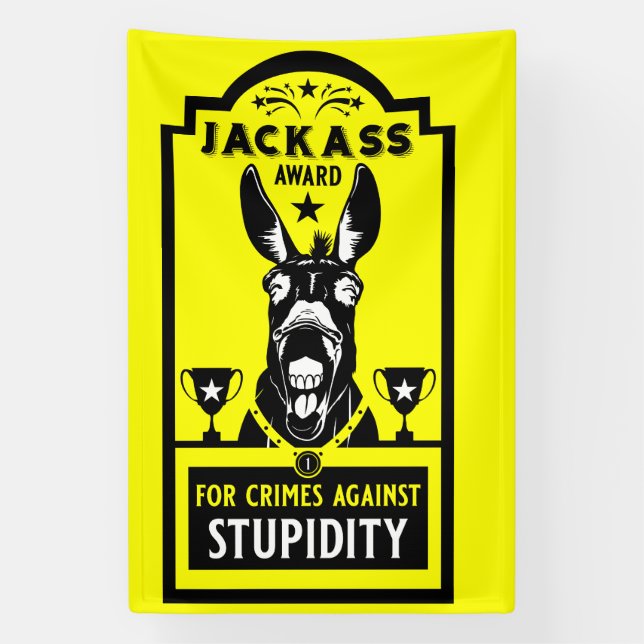 Banderoles Prix Jackass (Verticale)