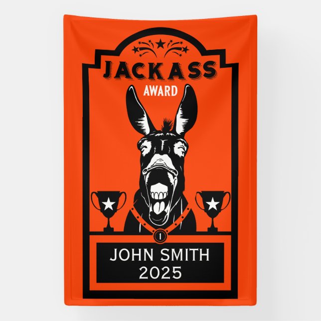 Banderoles Prix Jackass (Verticale)