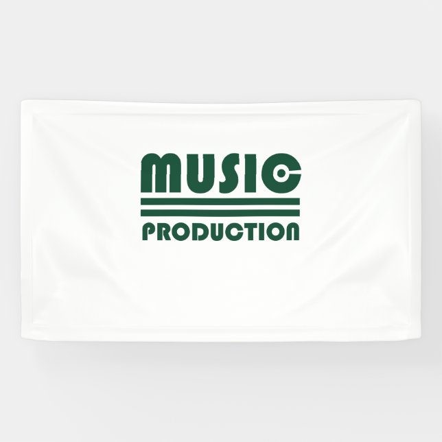 Banderoles Production musicale (Horizontal)