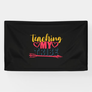 Banderoles Professeur Cadeaux   Enseigner ma tribu
