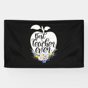 Banderoles Professeur Cadeaux   Meilleure fleur enseignante