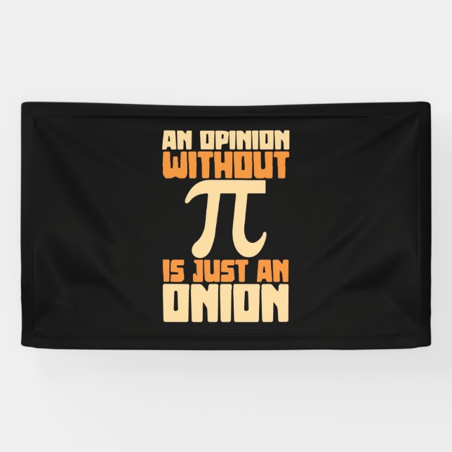 Banderoles Professeur Cadeaux | Un Avis Sans Pi (Horizontal)