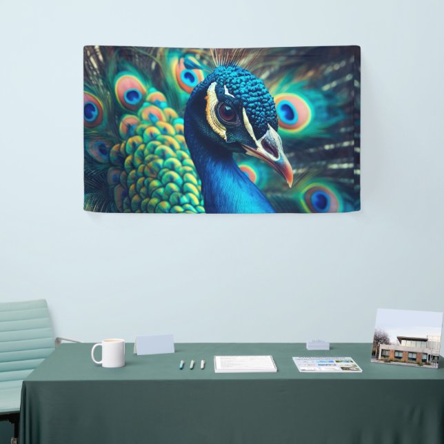 Banderoles Profil Peacock (Salon professionnel)