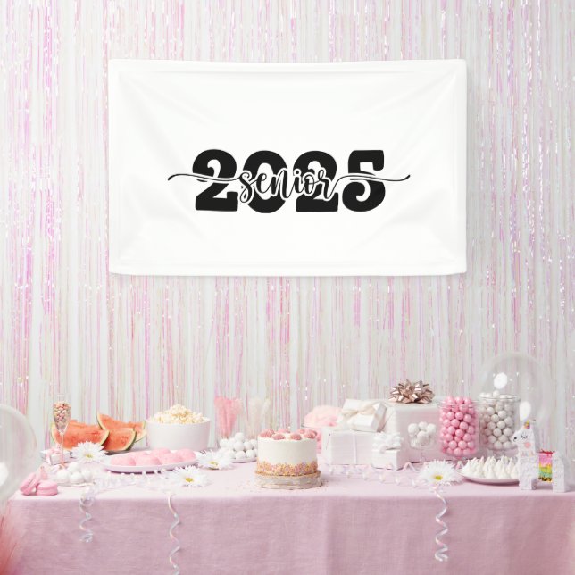 Banderoles  Promotion 2025 Diplômés de 2025 École  (Fête)