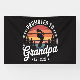 Banderoles Promu grand-père dès 2026