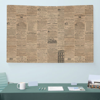 Banderoles Publicités d'antan, NY 1856