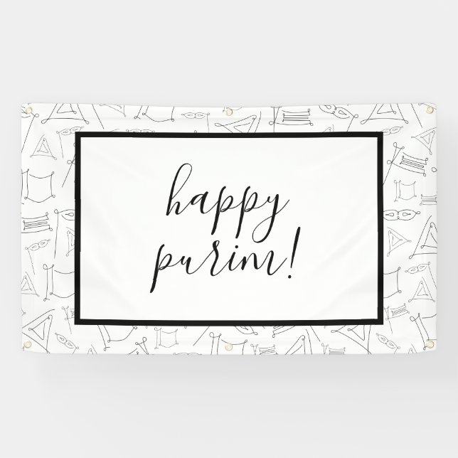 Banderoles Purim (Horizontal)