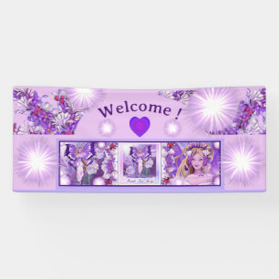 Banderoles Purple Sun Fairy