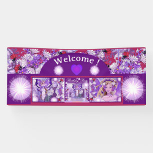 Banderoles Purple Sun Fairy